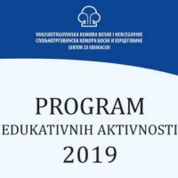Program edukacija VTKBiH u 2019. godini