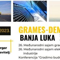 26. Međunarodni sajam građevinarstva i elektro-mašinske industrije, Grames-Demi 2023