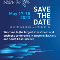 Pozivnica na 12. Međunarodnu investicijsko-poslovnu konferenciju Sarajevo Business Forum (SBF) 2023.