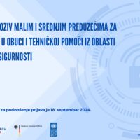 Javni poziv za učešće u programu obuke i tehničke pomoći za jačanje cyber sigurnosti malih i srednji...