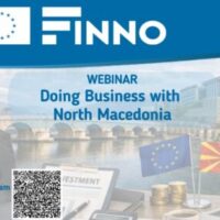 Poziv na FINNO webinar: Poslovne prilike u Sjevernoj Makedoniji i povezivanje kompanija